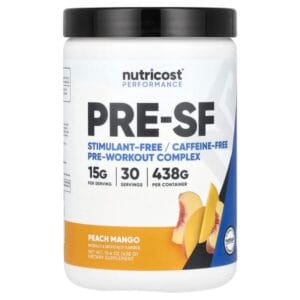عبوة Nutricost Pre-SF بدون منبه