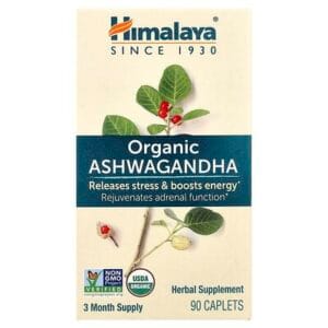 عبوة Himalaya Organic Ashwagandha أقراص 90