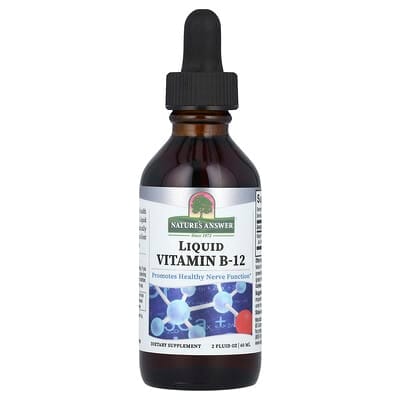 عبوة Nature's Answer Liquid Vitamin B-12 1,000 mcg — 60 مل
