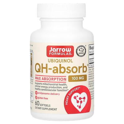 صورة عبوة Jarrow Ubiquinol QH-Absorb